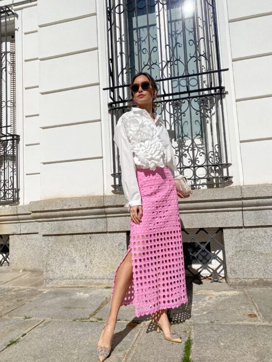 Falda Chloe pink