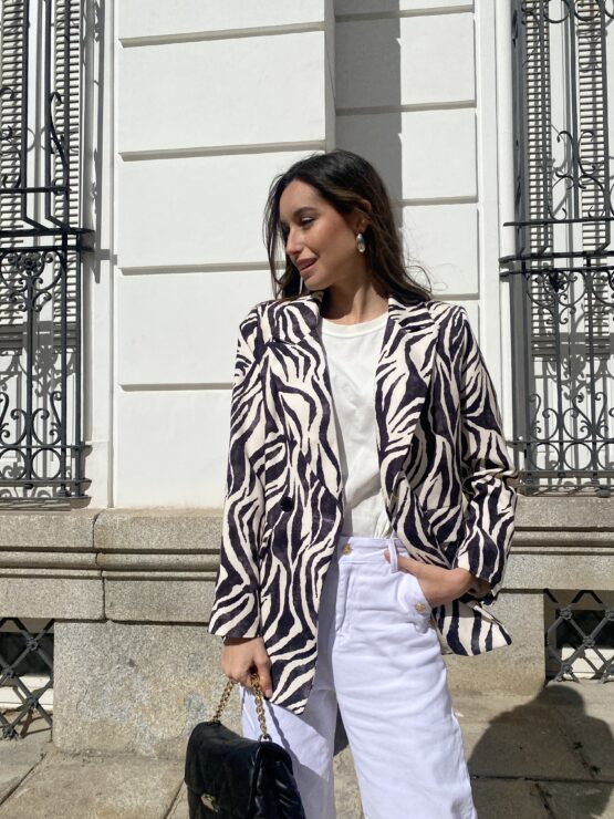 Blazer animal print - Imagen 4