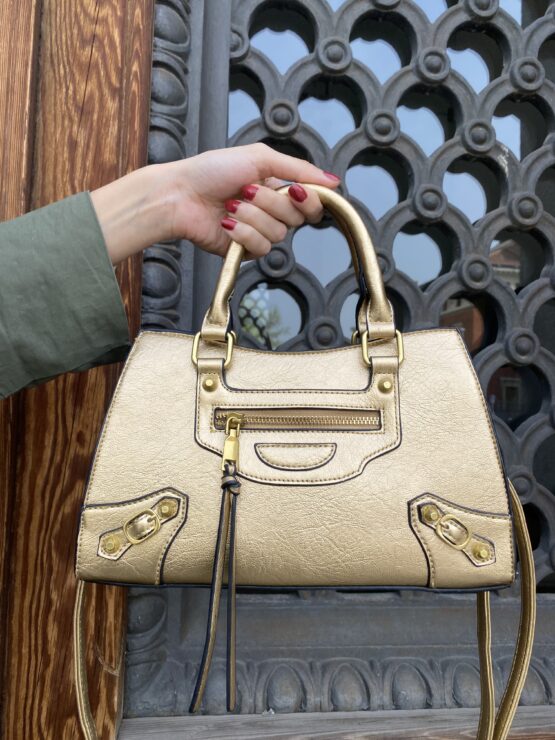 Bolso gold Niza - Imagen 3