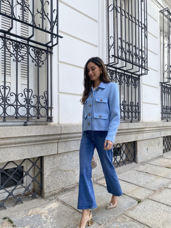 Chaqueta simonette azul bebe - Imagen 5