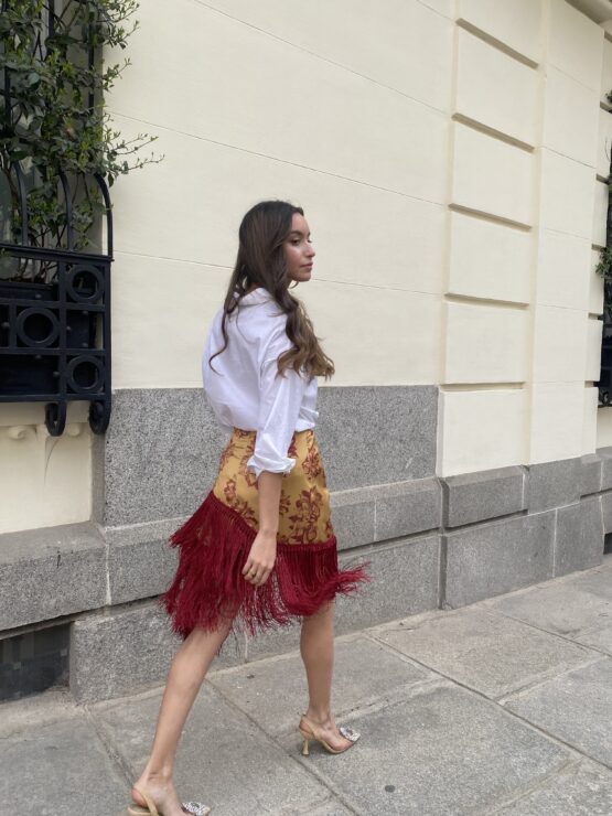 Falda flecos Viena - Imagen 2
