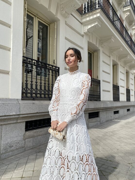 Vestido guipur jerez