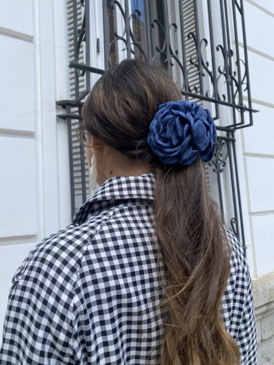 Flor pinza Gardenia night blue - Imagen 4