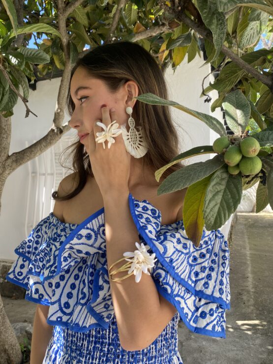 Brazalete Orquídea white - Imagen 2