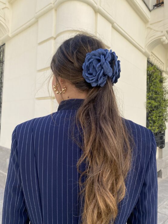 Flor pinza Gardenia night blue - Imagen 5