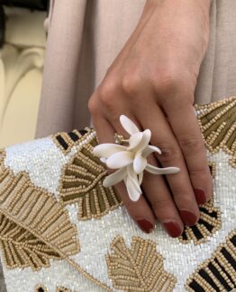 Anillo Azalea Ivory