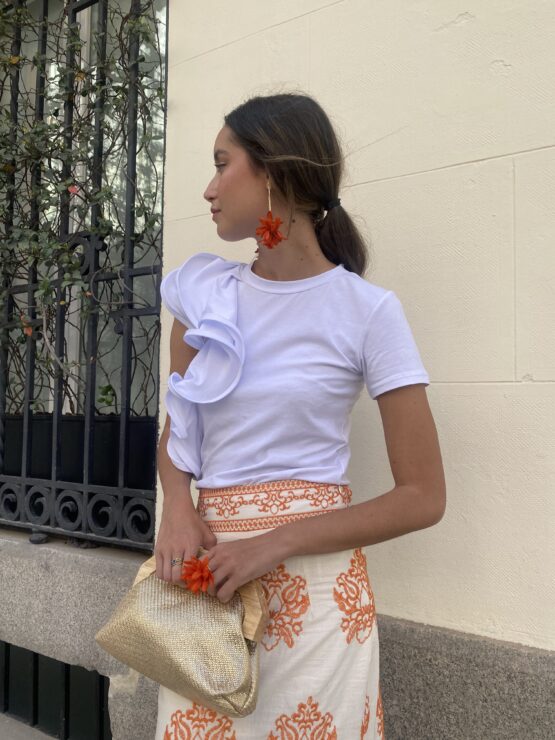 Pendiente candela Orange - Imagen 2