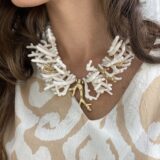 Collar coralina ecru - Imagen 2