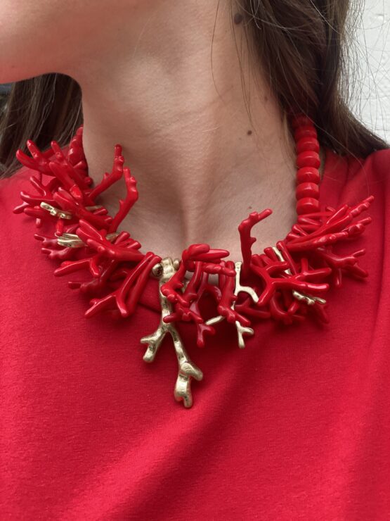 Collar coralina rouge