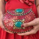 Bolso rouge mosaico - Imagen 2