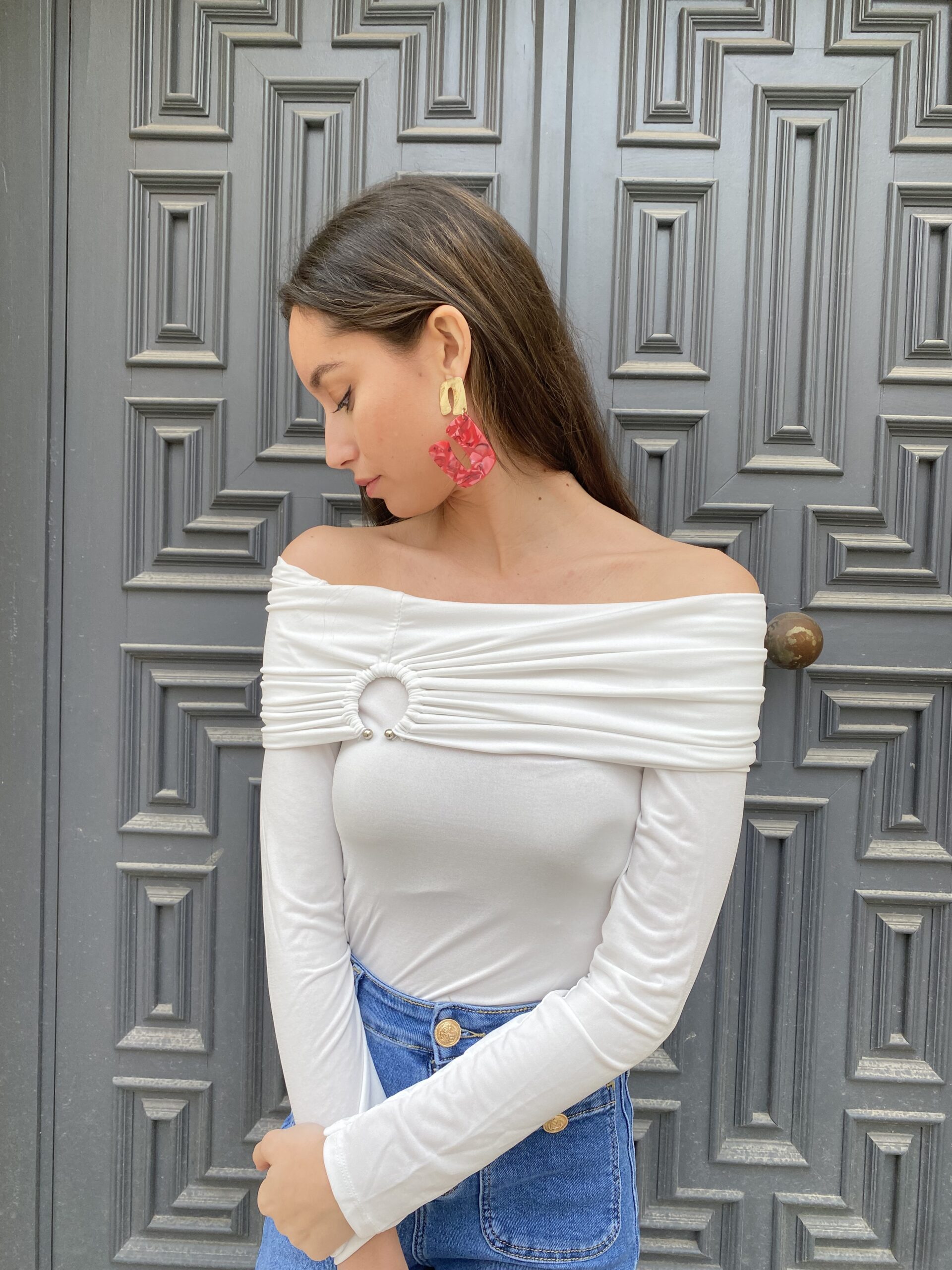 Camiseta Bardot Blanco 1
