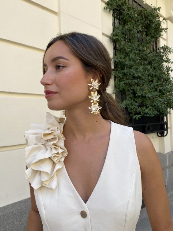 Pendiente Marsella Ivory