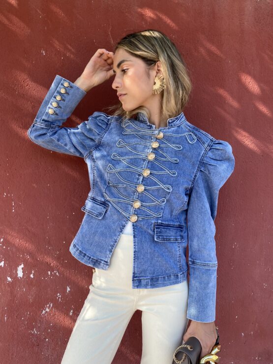 Chaqueta denim céline - Imagen 6