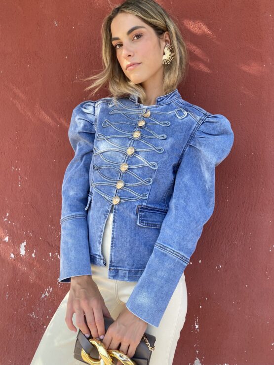 Chaqueta denim céline