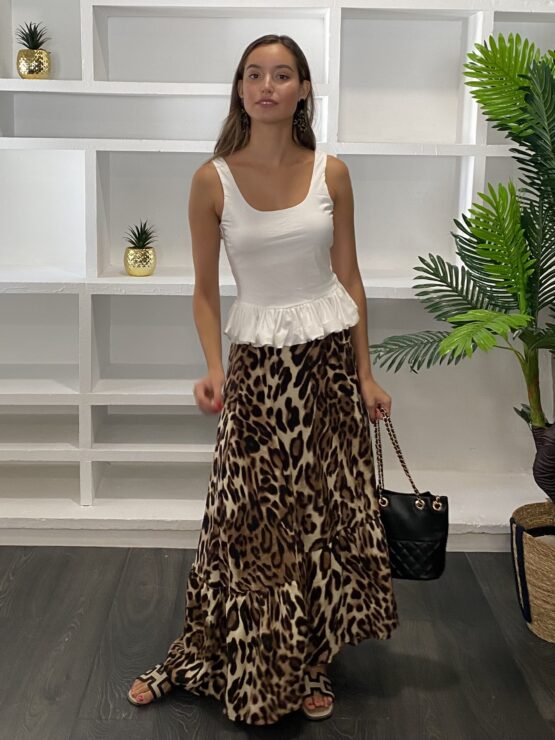 Falda Venetto animal print - Imagen 5