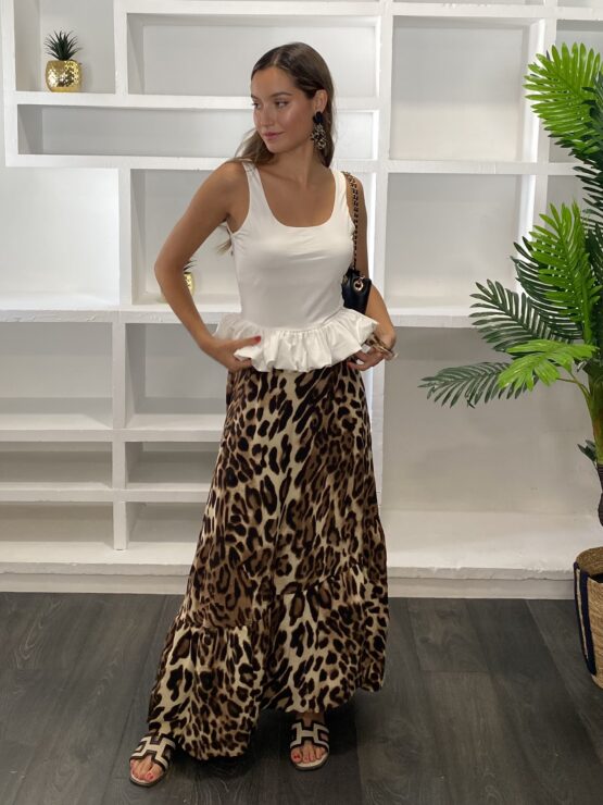 Falda Venetto animal print - Imagen 2