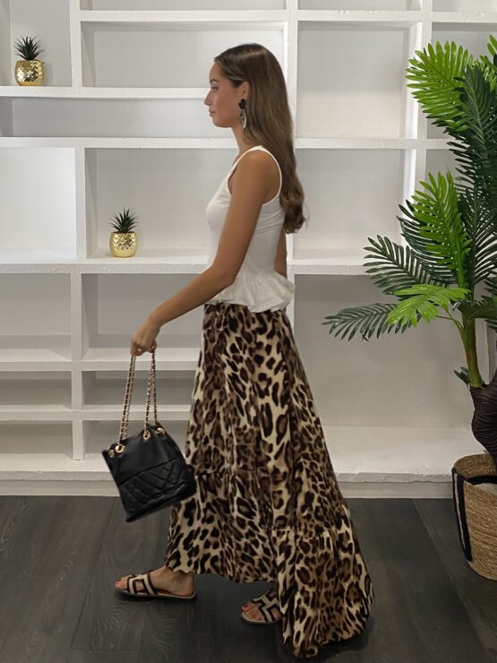 Falda Venetto animal print - Imagen 3