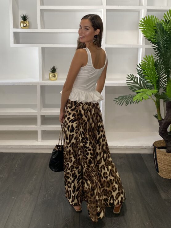 Falda Venetto animal print - Imagen 4