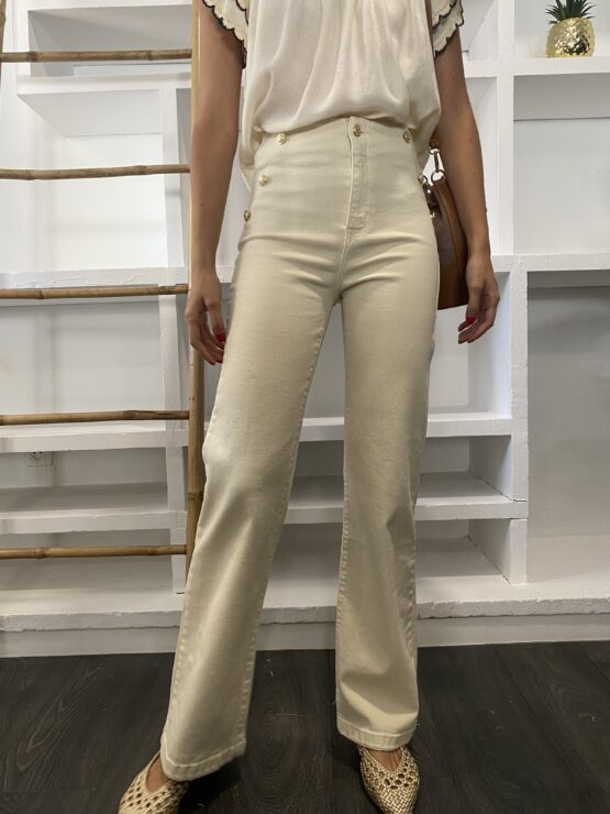Jeans Colette ivory - Imagen 2