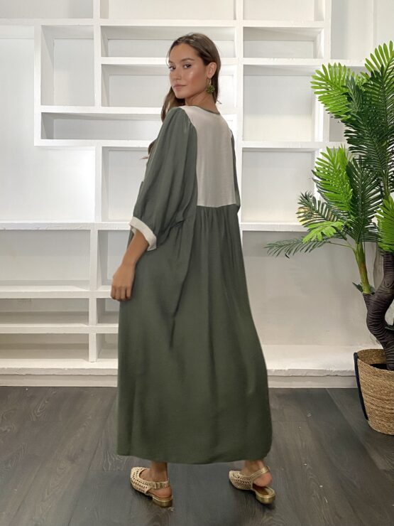 Vestido Petra olive - Imagen 4
