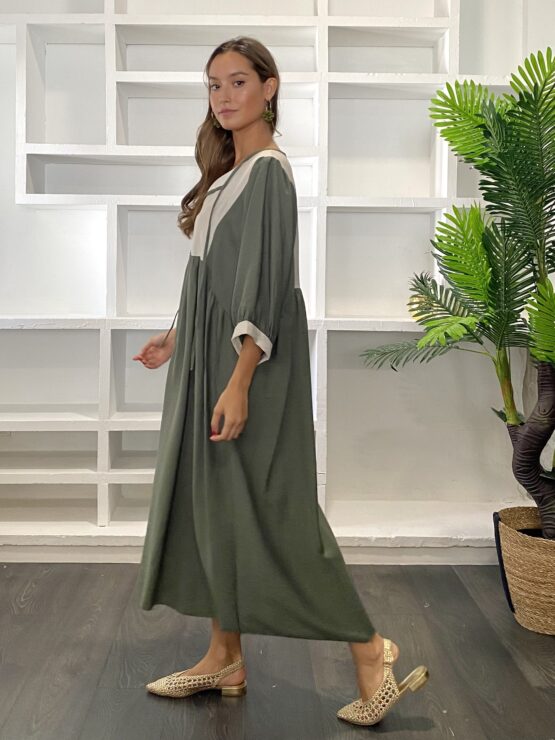 Vestido Petra olive - Imagen 5