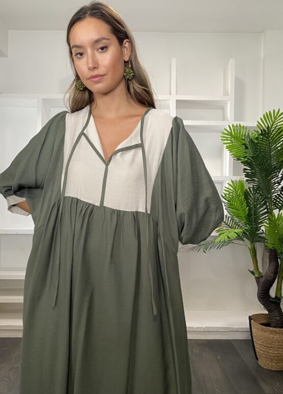 Vestido Petra olive - Imagen 2
