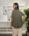 Camiseta tencel lyocel khaki