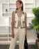 Chaleco bordado eve Ivory