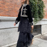 Chaqueta joya bordada terciopelo - Imagen 5