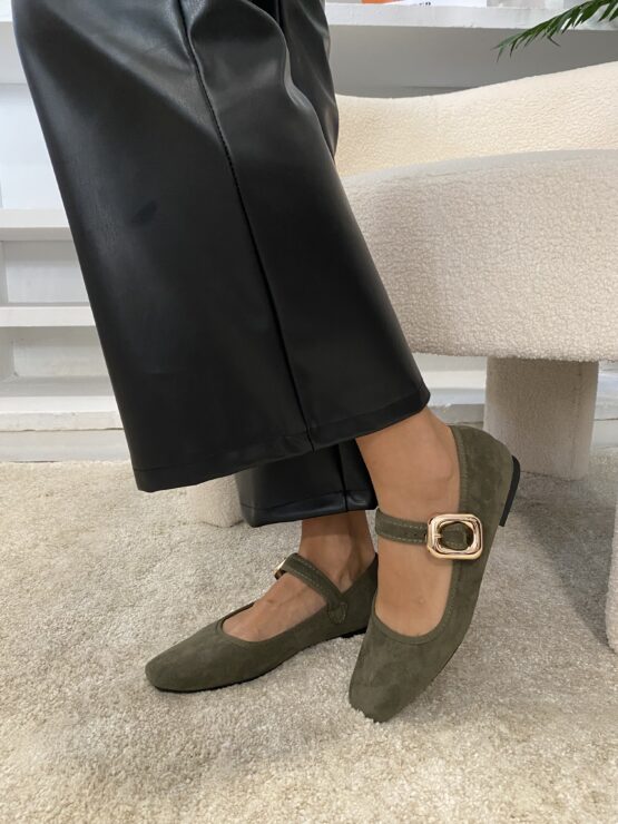 Mercedita hebilla khaki - Imagen 7