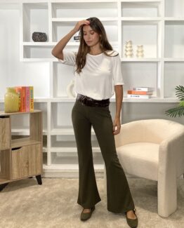 Pantalón Altea punto khaki
