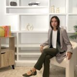 Pantalón Altea punto khaki - Imagen 3