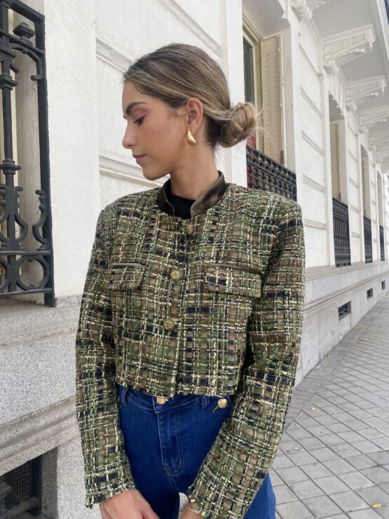 Chaqueta tweed Micaela