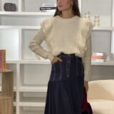 Falda enma azul marino - Imagen 2