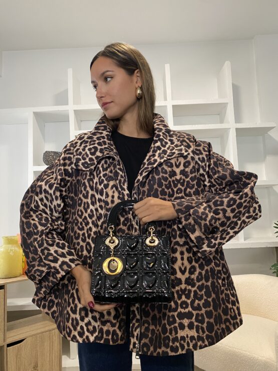 Capa cazadora leopardo impermeable - Imagen 5