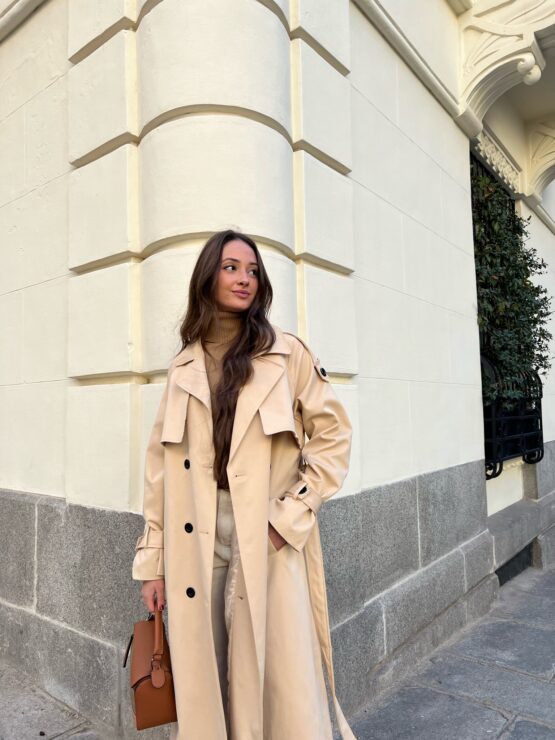 Trench Venetto camel - Imagen 2