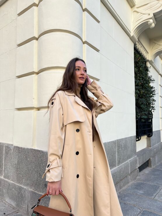 Trench Venetto camel - Imagen 3