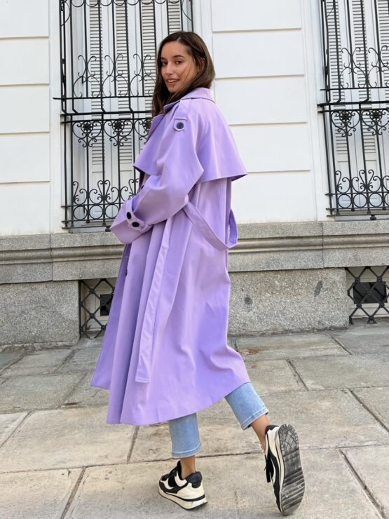 Trench venetto lilac - Imagen 2