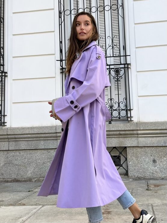 Trench venetto lilac