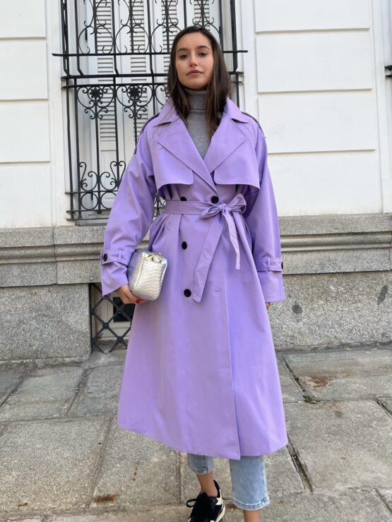 Trench venetto lilac - Imagen 3