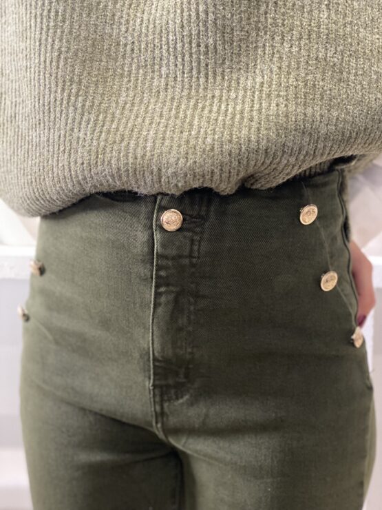 Jean Colette khaki - Imagen 4