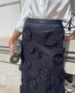 Falda de tul Roció black