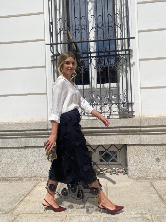 Falda de tul Roció black - Imagen 5