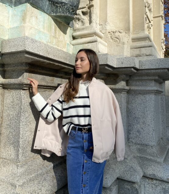 Bomber Boston ivory - Imagen 4