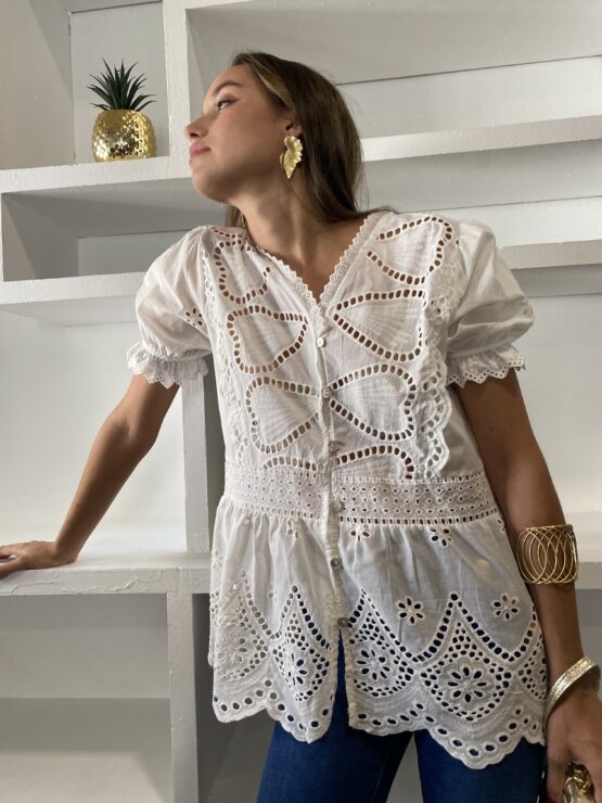 Blusa bordada Beatrice - Imagen 5