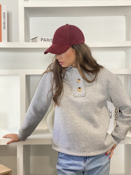 Sudadera  design gris - Imagen 9