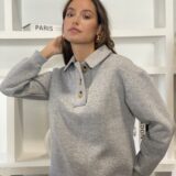 Sudadera  design gris