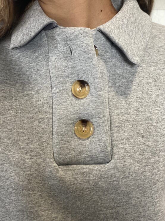 Sudadera  design gris - Imagen 2