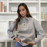 Sudadera  design gris - Imagen 4