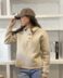 sudadera  design beige